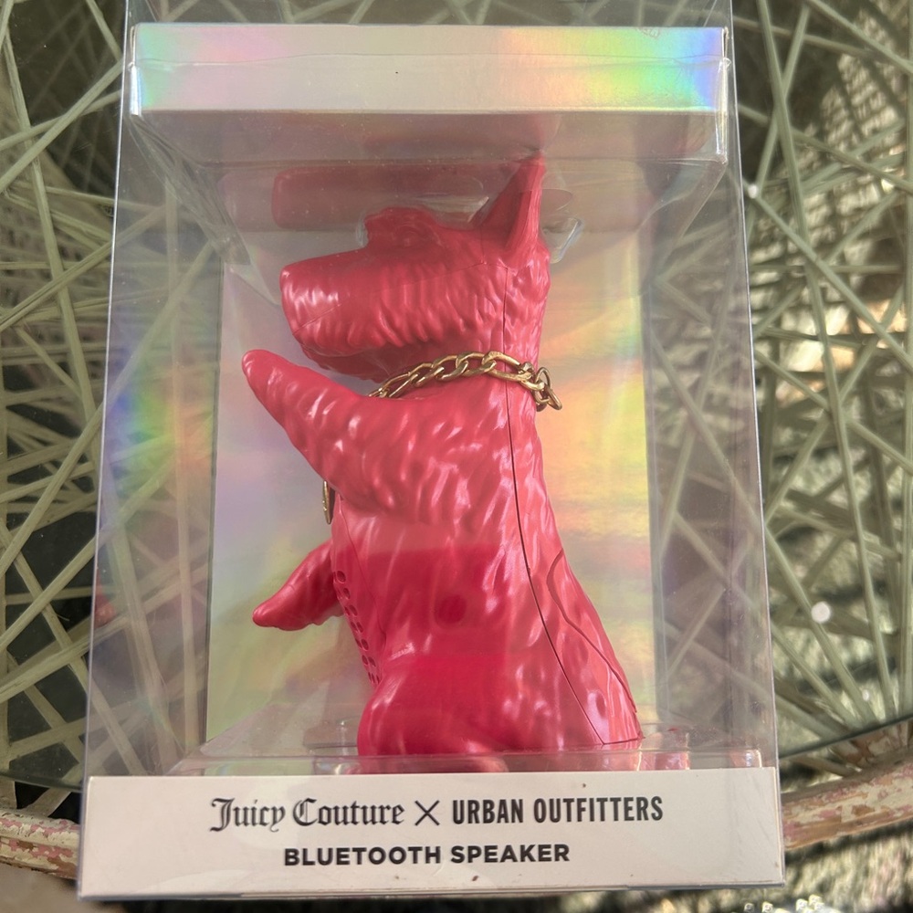 Juicy Couture x Urban Outfitters Pink Dog Bluetooth Speaker